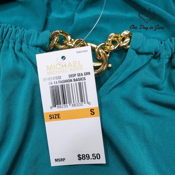 Michael Kors Long Sleeve Blouse Size S - Picture 2 of 5